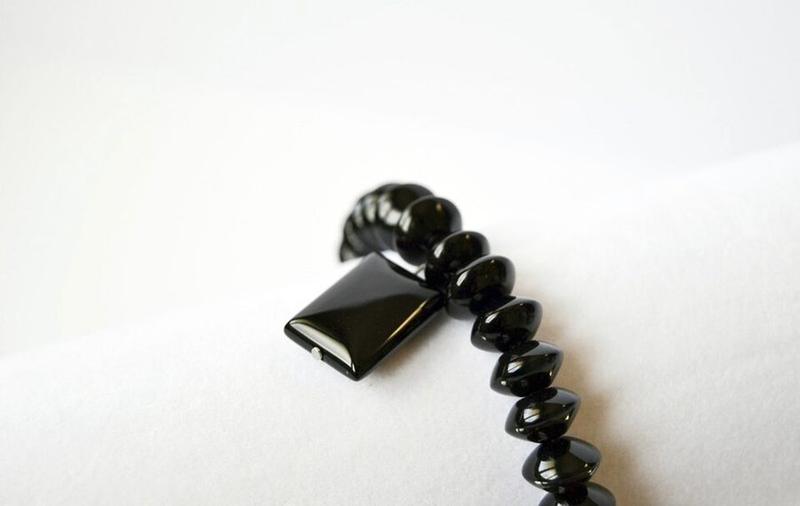 Black Lava Stone Bracelet
