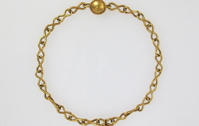 Nuragold 14K Solid Gold Figaro Chain